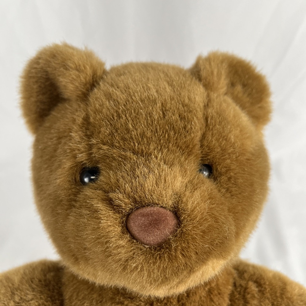 BUILD-A-BEAR Brown Teddy Bear Vintage 1997 Classic‎ Plush Sitting Down EUC BAB - Picture 9 of 9
